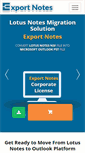 Mobile Screenshot of exportnotes.com